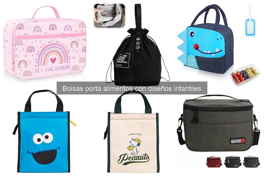Bolsas Porta Alimentos Infantiles: Características y Beneficios