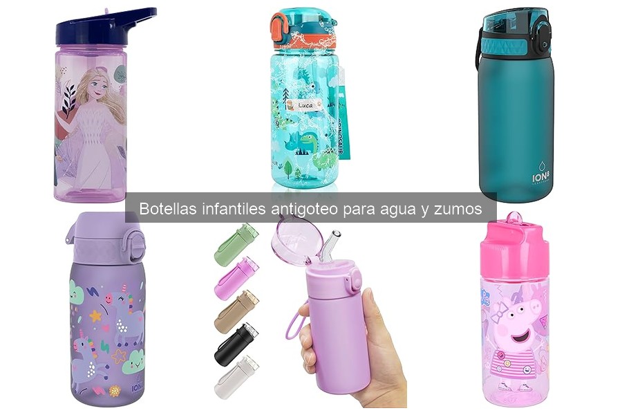 Botellas Infantiles Antigoteo: ¿Qué Son y Cómo Funcionan?