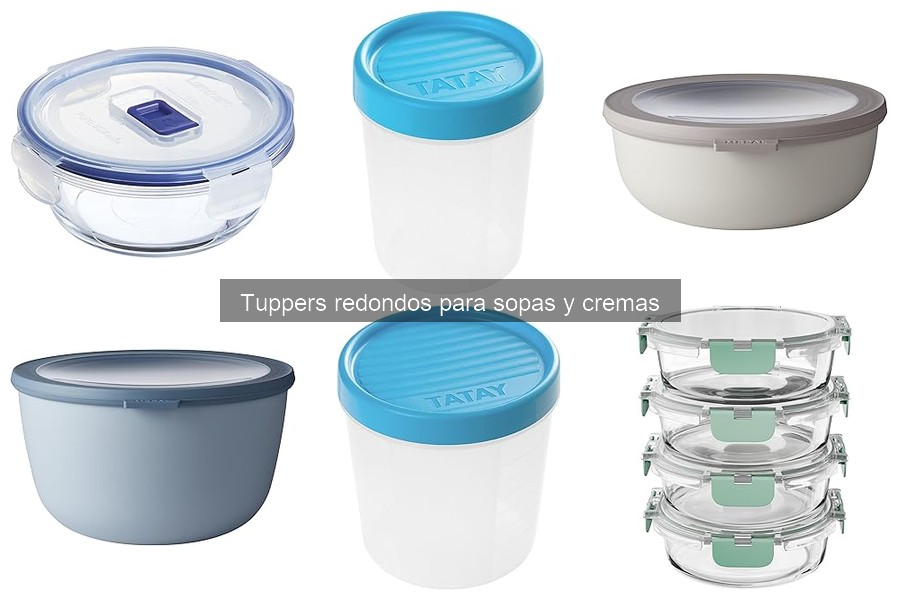 Capacidad ideal de tupper para cremas y sopas