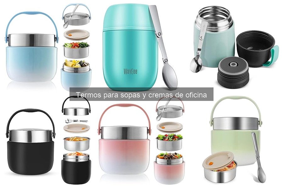Capacidad ideal de un termo para sopas en el trabajo
