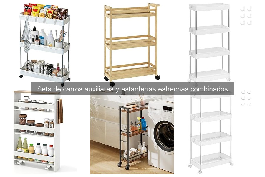 Carros auxiliares para cocina: ¿qué son y cómo usarlos?