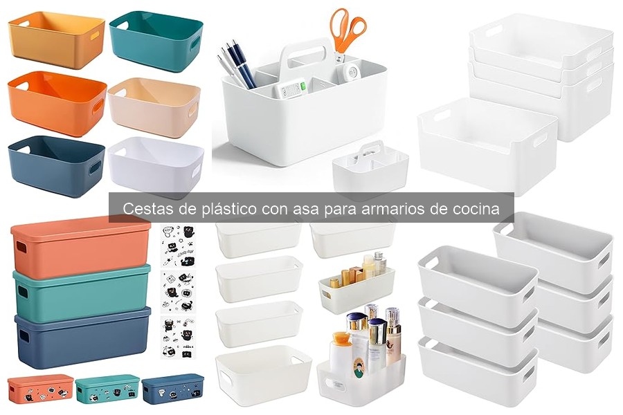 Cestas de Plástico con Asa para Alimentos: ¿Son Seguras?