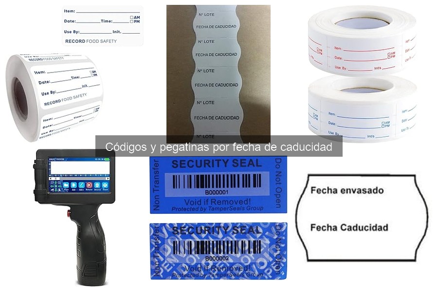 Checklist para elegir códigos y pegatinas de caducidad