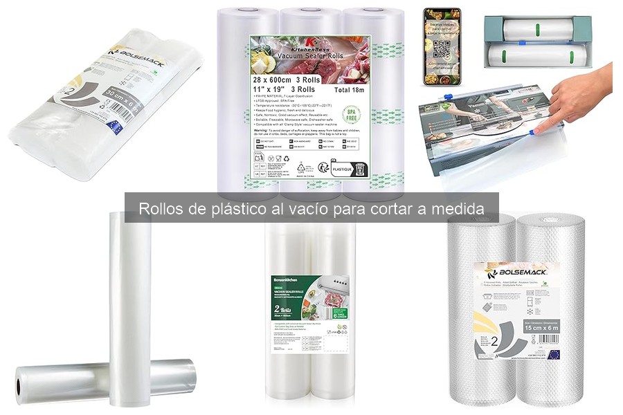 Cómo cortar rollos de plástico al vacío de forma eficiente