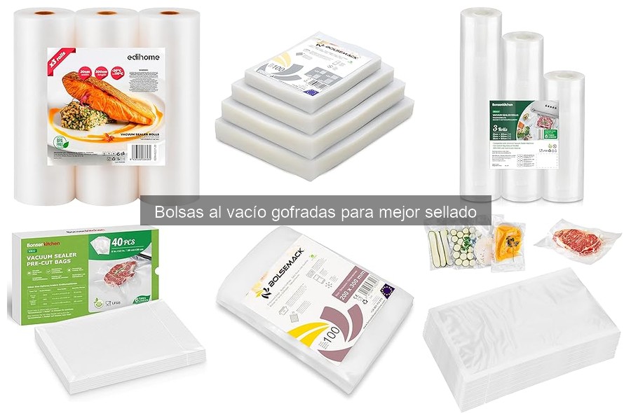 Cómo Cuidar y Limpiar Bolsas al Vacío Gofradas