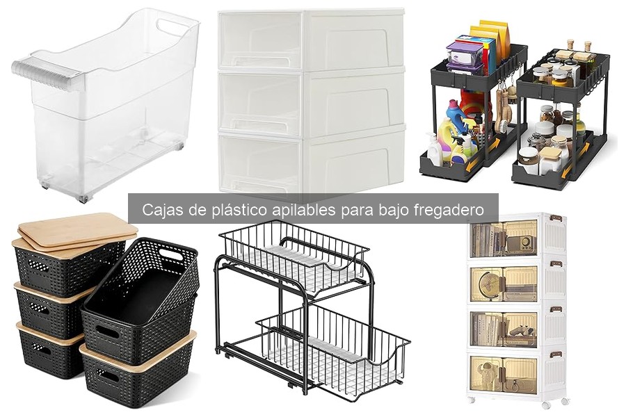 Cómo elegir cajas de plástico apilables para tu cocina