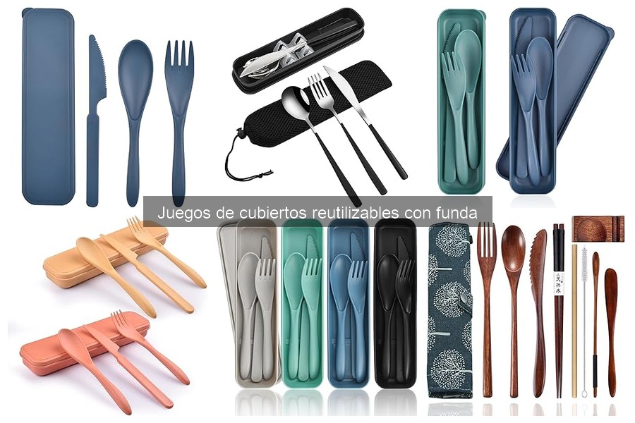 Cómo elegir el juego de cubiertos reutilizables ideal