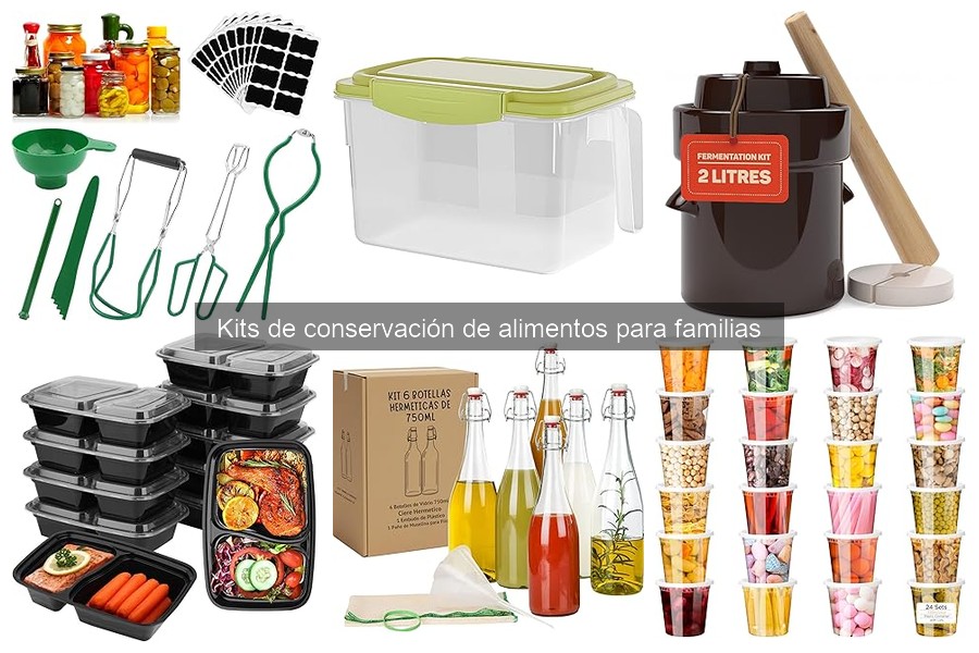 Cómo elegir el mejor kit de conservación de alimentos