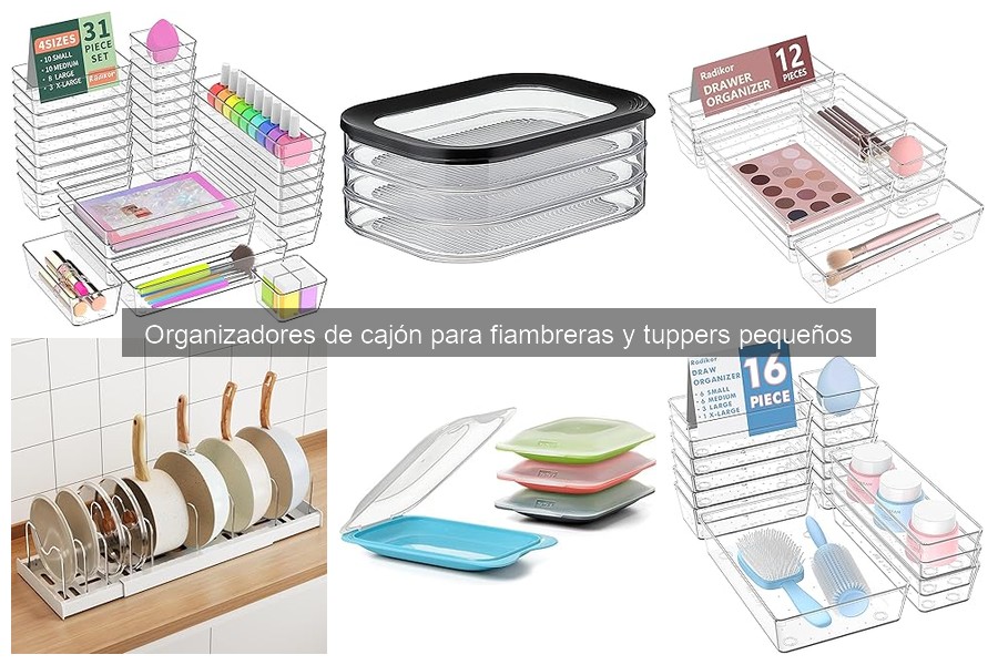 Cómo elegir el mejor organizador de cajón para fiambreras