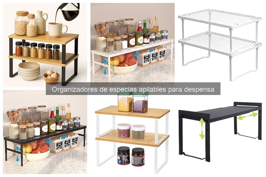 Cómo elegir el mejor organizador de especias apilables