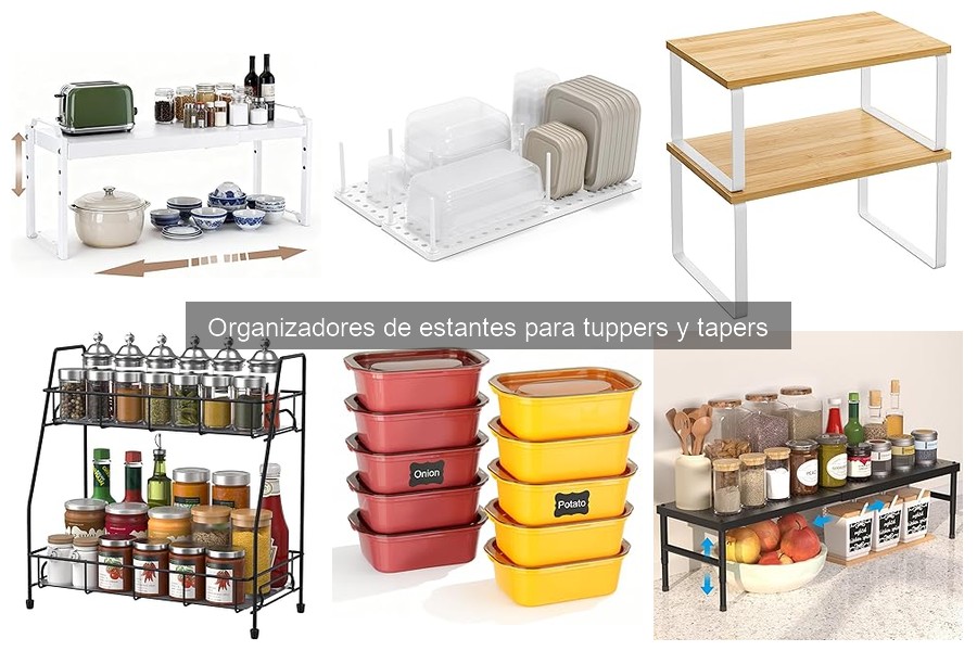 Cómo Elegir el Mejor Organizador de Estantes para Tuppers