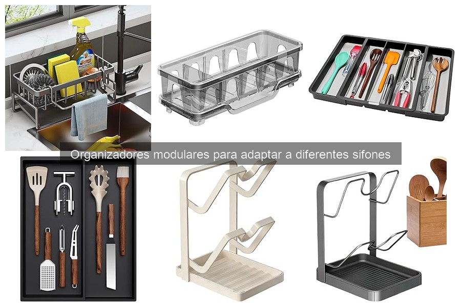 Cómo Elegir el Mejor Organizador Modular para Sifones
