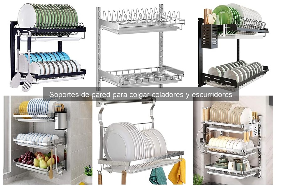 Cómo Elegir el Mejor Soporte de Pared para Coladores y Escurridores