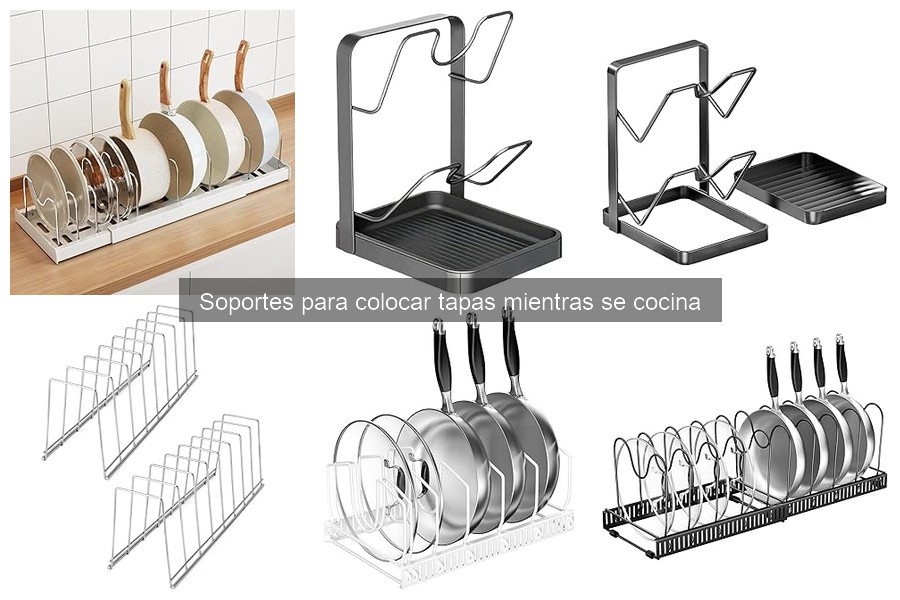 Cómo elegir el mejor soporte para tapas de cocina