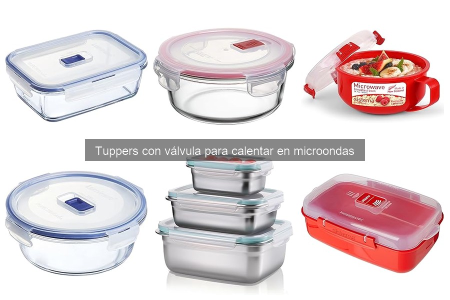 Cómo elegir el mejor tupper con válvula para microondas