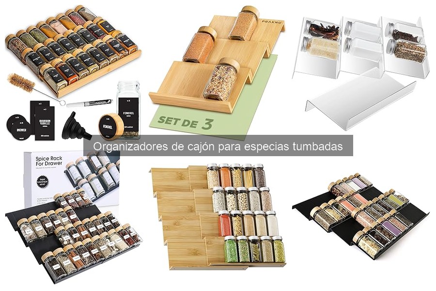 Cómo elegir el organizador de cajón ideal para especias