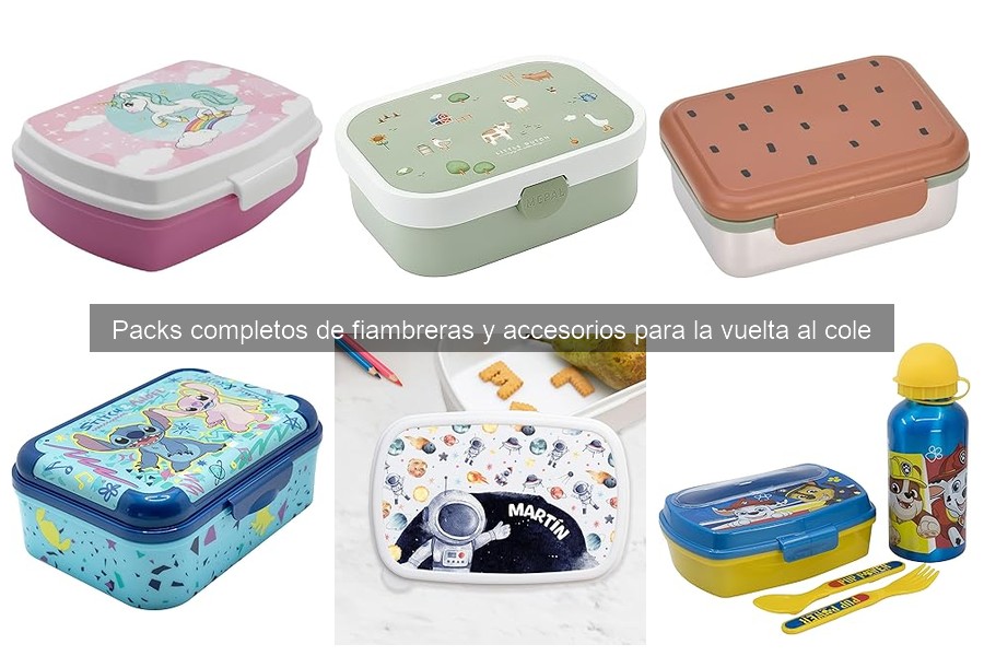 Cómo elegir el pack de fiambreras ideal para el colegio