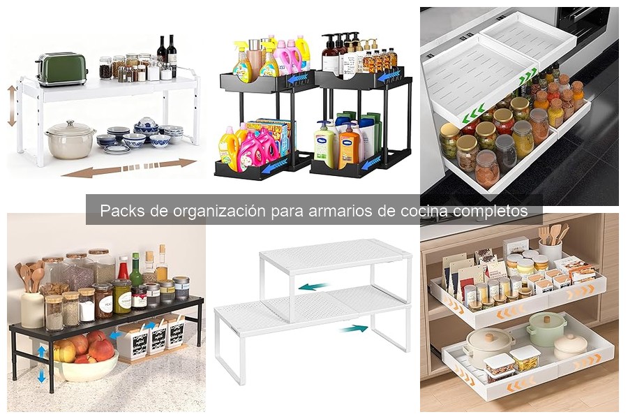 Cómo Elegir el Pack de Organización para Tu Cocina