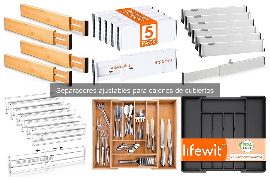 Cómo Elegir el Separador Ajustable Perfecto para tu Cocina