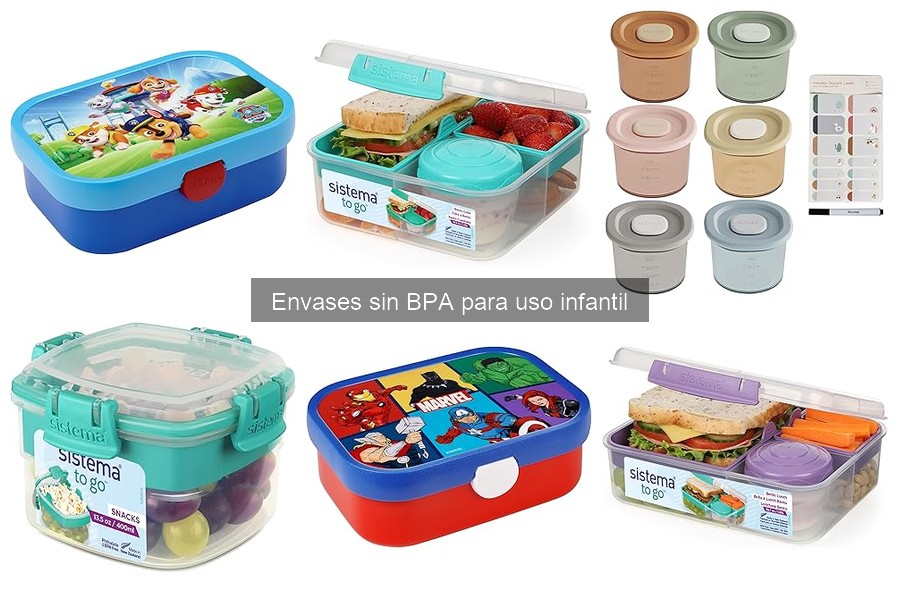 Cómo elegir envases sin BPA para alimentos infantiles