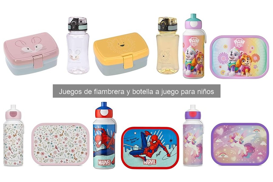 Cómo Elegir Fiambrera y Botella para Niños: Guía de Compra