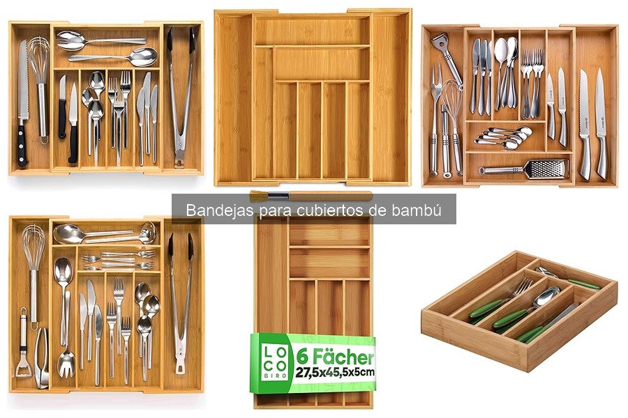 Cómo elegir la bandeja para cubiertos de bambú adecuada