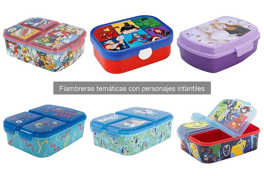 Cómo elegir la fiambrera temática ideal para tu hijo