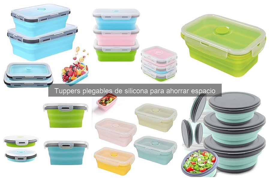 Cómo elegir los mejores tuppers plegables de silicona