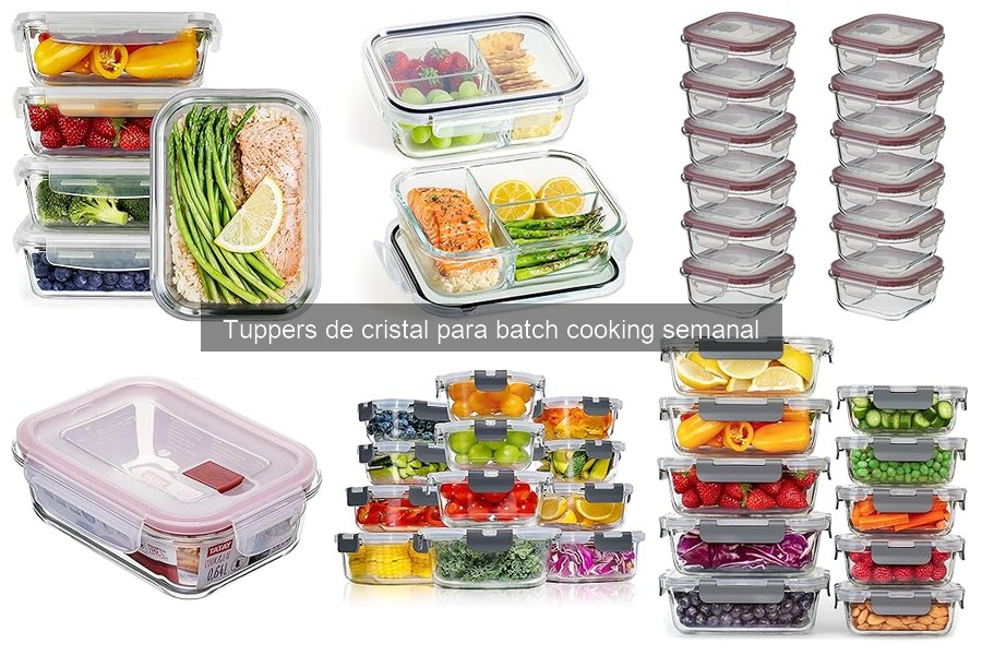 Cómo Elegir Tuppers de Cristal para Batch Cooking