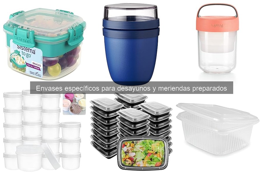 Cómo evitar derrames con envases de desayuno en el transporte