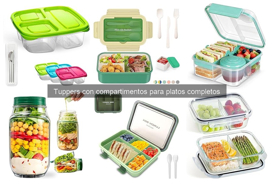 Cómo evitar manchas en tu tupper con compartimentos