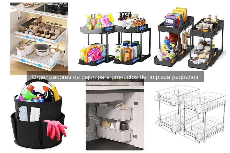 Cómo instalar un organizador de cajón para productos de limpieza