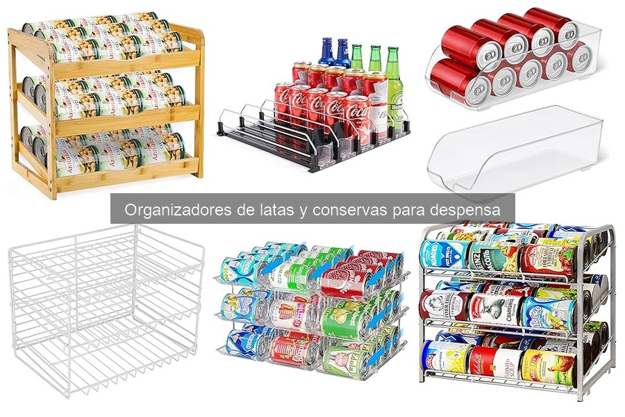 Cómo instalar un organizador de latas en tu despensa