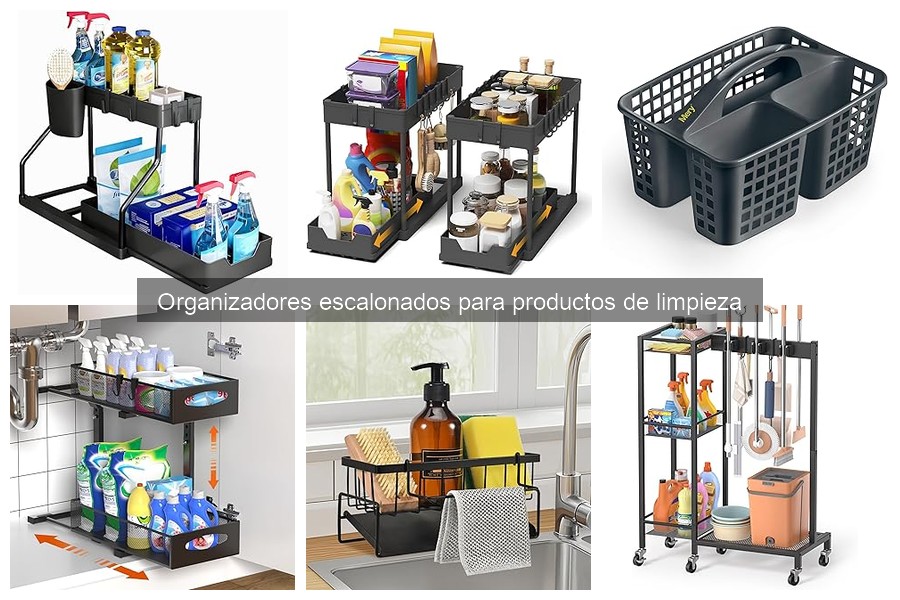 Cómo instalar un organizador escalonado en la cocina