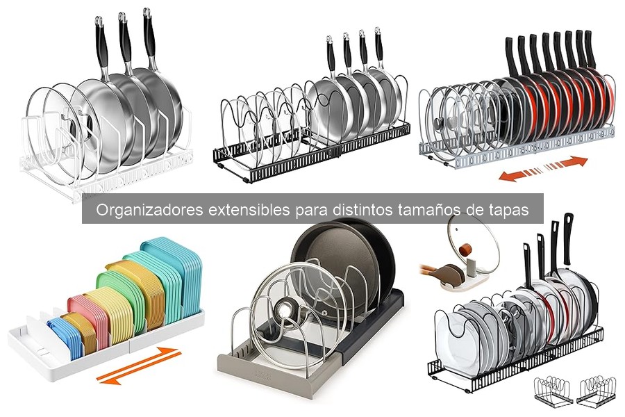 Cómo instalar un organizador extensible para tapas fácilmente
