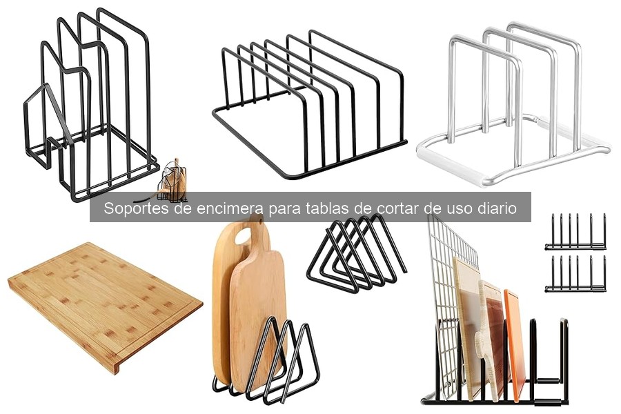 Cómo instalar un soporte de encimera para tablas de cortar