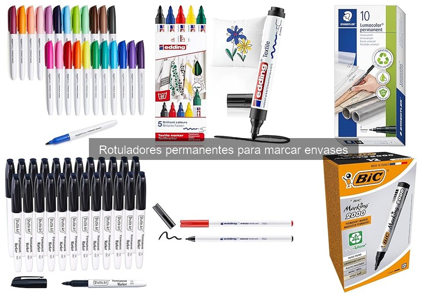 Cómo limpiar marcas de rotuladores permanentes de envases