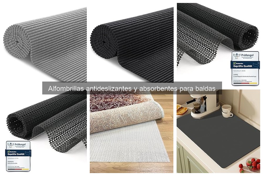Cómo limpiar y mantener alfombrillas antideslizantes