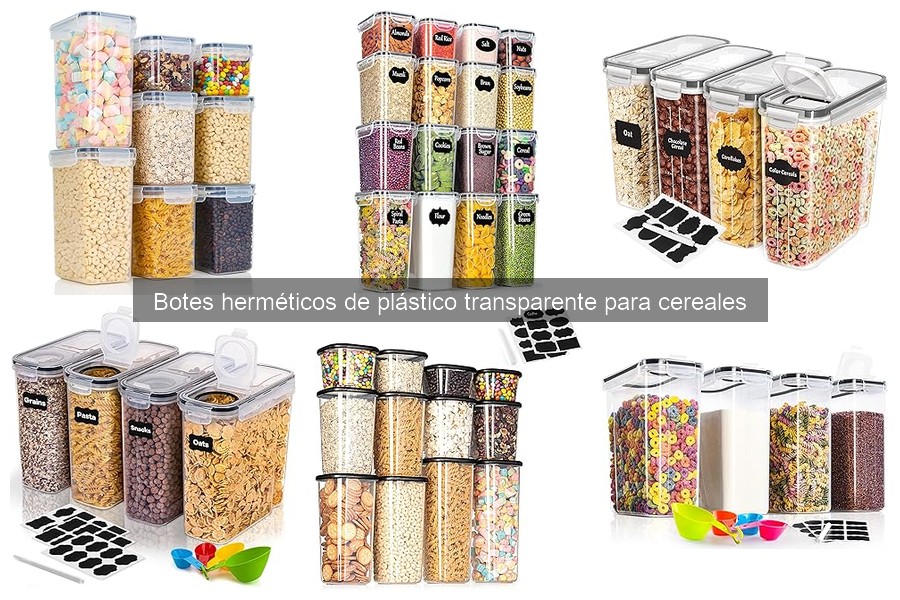 Cómo limpiar y mantener botes herméticos de plástico