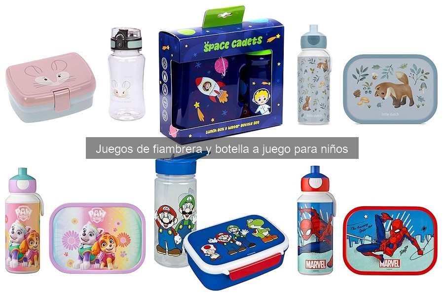 Cómo limpiar y mantener fiambreras y botellas para niños