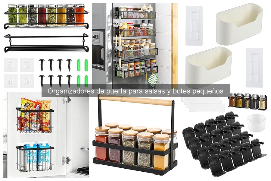 Cómo Limpiar y Mantener Organizadores de Salsas y Botes
