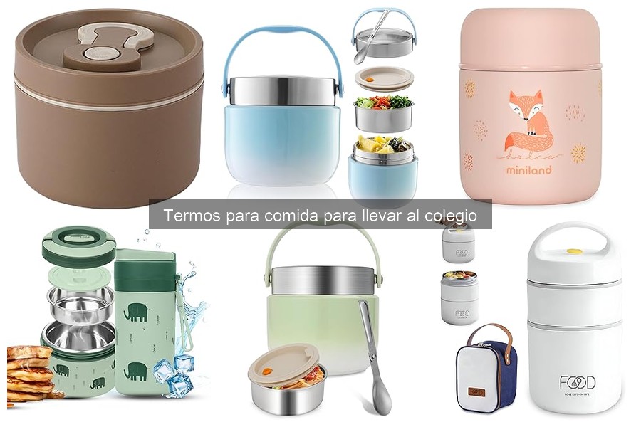 ** Cómo limpiar y mantener termos para comida para llevar