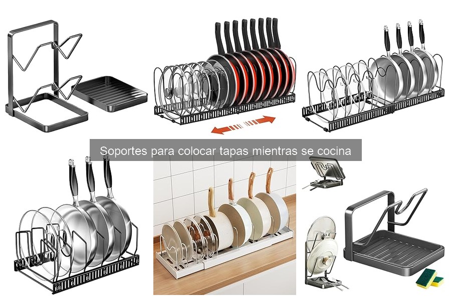 Cómo limpiar y mantener un soporte para tapas de cocina
