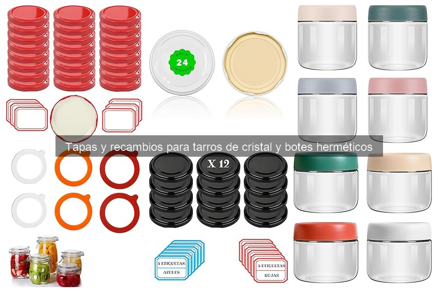 Cómo mantener en buen estado las tapas de botes herméticos