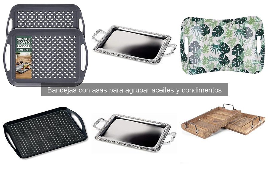 Cómo Usar Bandejas con Asas para Organizar Cocinas Eficazmente