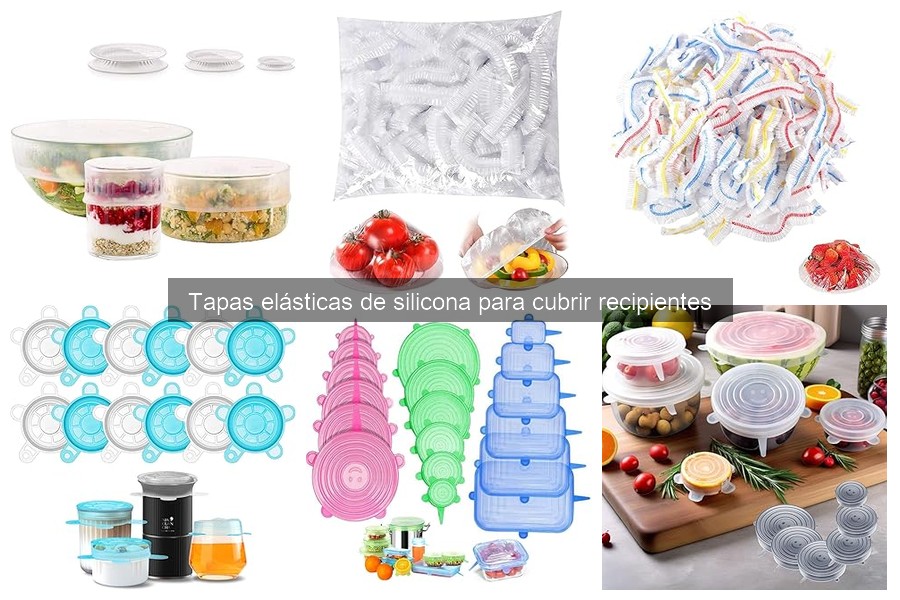 Cómo usar las tapas elásticas de silicona correctamente