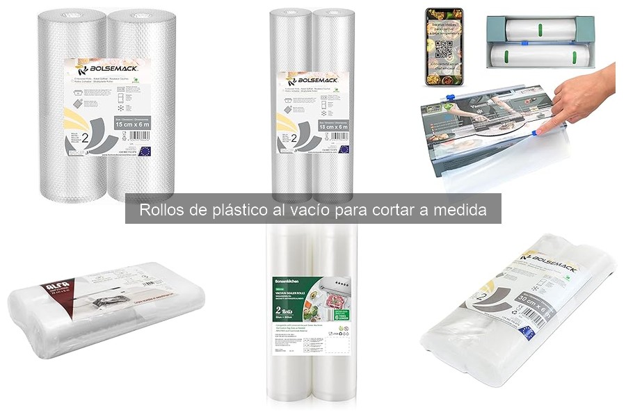 Cómo usar rollos de plástico al vacío en la cocina