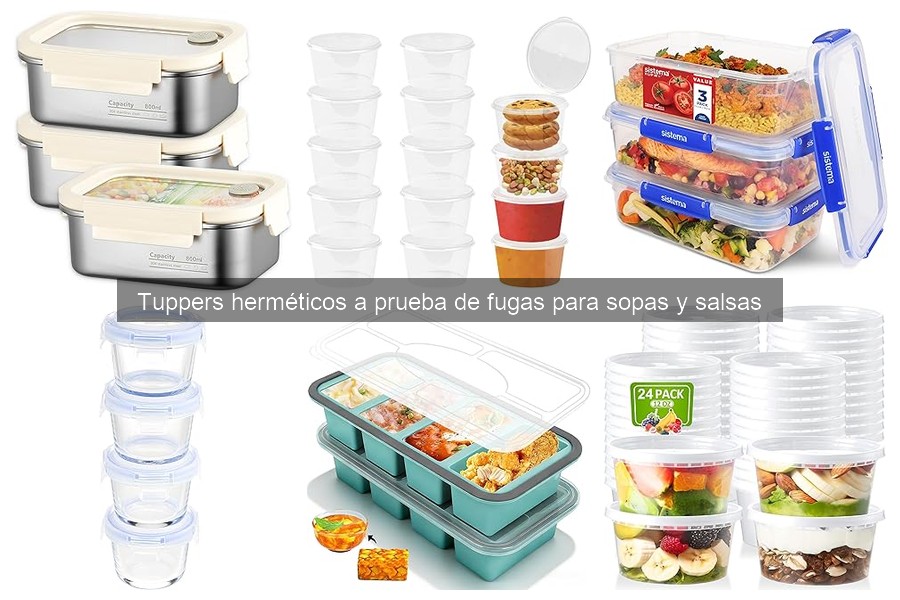Cómo usar y mantener tus tuppers herméticos sin fugas