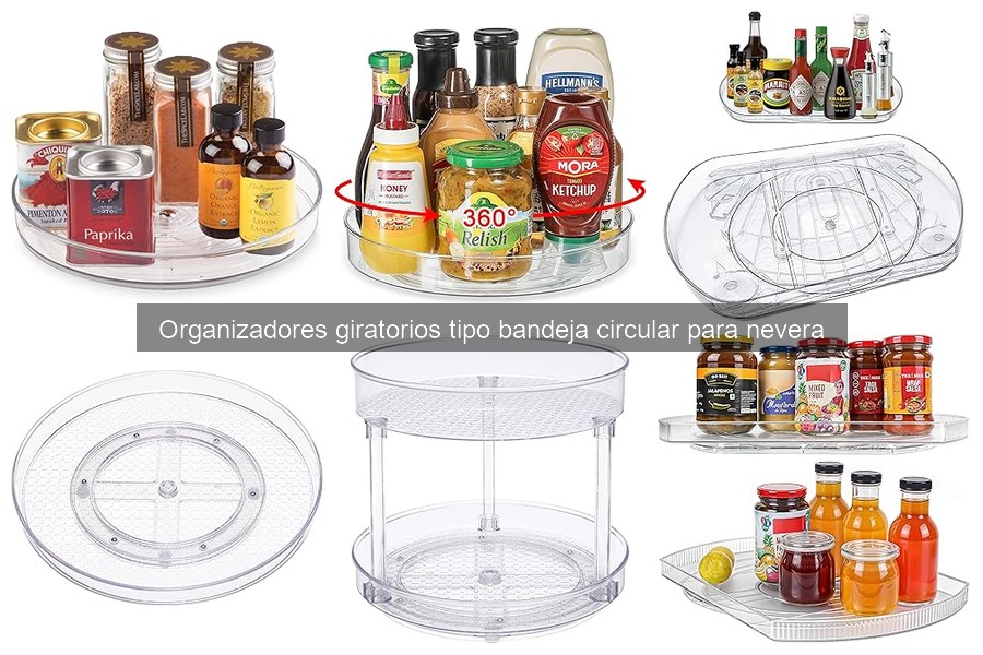 Comparativa: Bandejas giratorias vs organizadores estáticos