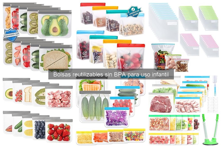 Comparativa: Bolsas Reutilizables sin BPA vs Desechables